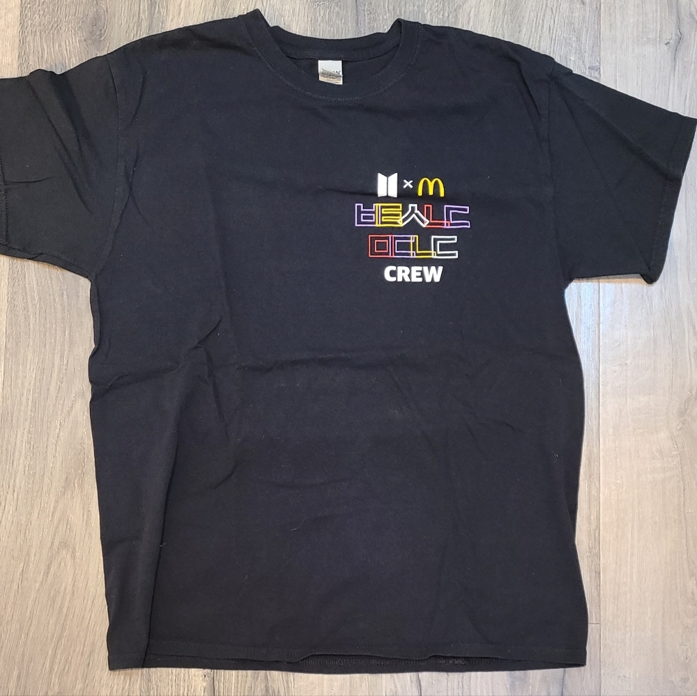 BTS x McDonald's Crew t-shirt